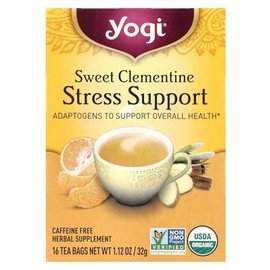 Yogi Tea, Sweet Clementine Stress Support, 16 Count