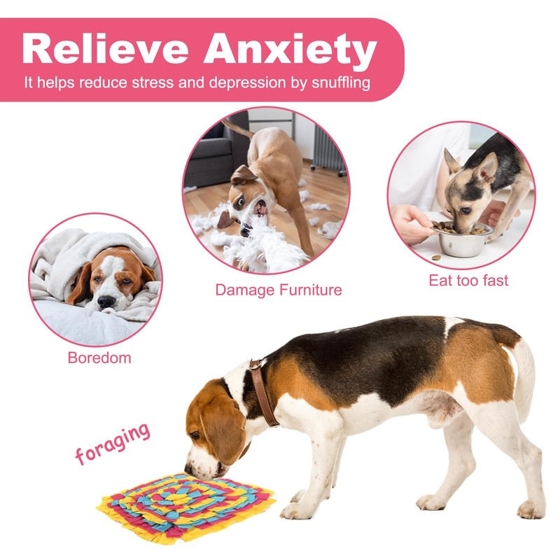 ExcellaElite Snuffle Mat for Dogs - Dog Snuffle Mat for