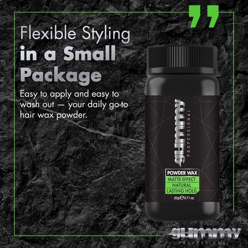 Gummy POWDER WAX MATTE EFFECT 20 GR