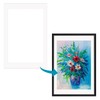 ZBEIVAN 24x36 White Picture Mats for 20x30 Pictures with Core