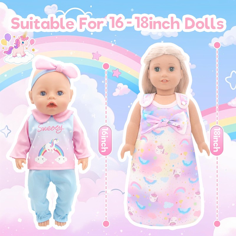 17" baby clothes 1