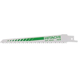 Hitachi Tiger-Tooth Saw Blades BiM HCS 6 TPI 150 mm Pack of 5