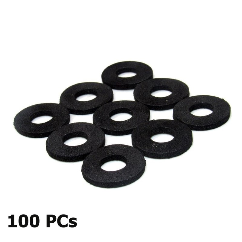 YehVeh 100 Pack Seal Ring Sponge Pad Foam Gasket Sound