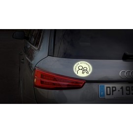 COLOR POP 463265 CA Driving Disc Accompanied Magnetic Reflective Night and Day