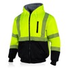 WISIGO High Visibility Safety Jacket ANSI Class 3 Reflective Zipper