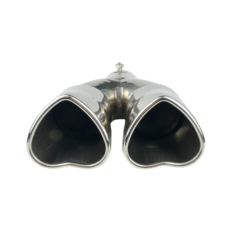 OtpOutopa Dual Exhaust Tip 2.5 inch Inlet, Universal Car Exhaust