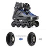 ECSiNG 8pcs 70mm 82A Skating Wheels with ABEC-7 608ZZ Bearing