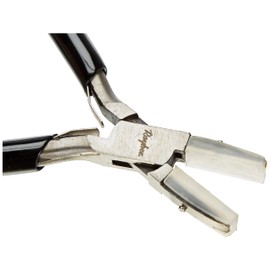 Rayher Flachzange mit Kunststoffbacken, 14 cm, für Schmuck, Schmuckzange, Bastelzange, 69150000