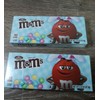 M&M's Milk Chocolat 3.10 oz Box, Easter Candy, 2 Packs.