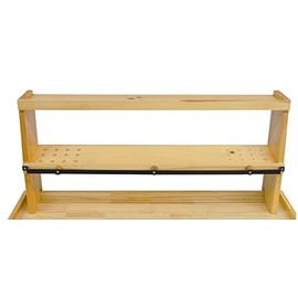 PMC Supplies LLC Bench Top Shelf Jewelers Bench Tool Storage Organizer Jewelry Making Tool Holder