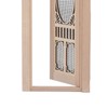 Doll House Screen Door Birch 1:12 Mini Natural Finish Dollhouse