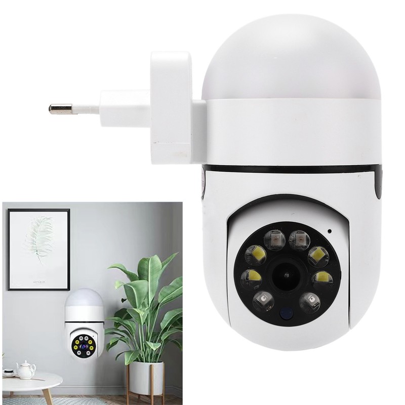 Wireless Camera Night Vision 360° 2MP LED Security Camera for
