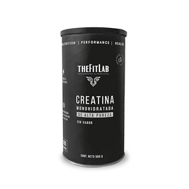 Creatina Monohidratada Micronizada 500g, 100% Pura, Polvo Ultrafino Instantáneo, Sin Aditivos, 100 Porciones, Pre y Post Entrenamiento, Suministro par