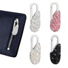 4 Pcs Bling Zipper Pull Replacement Universal Decorative Zipper Handle