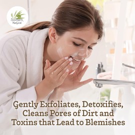 Southern Natural Southern Natural Activated Charcoal Soap Bar (3 Pack) Face and Body Soap For Sensitive Skin With Dead Sea Mud, Goat Milk & Peppermint Essential Oil