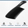 ROSILLA 24.5cm Curling Comb for All Hair Types Without Tearing