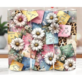 Unbranded Positive Motivational Affirmations Inspiration 20oz Tumbler Insulated Travel Mug