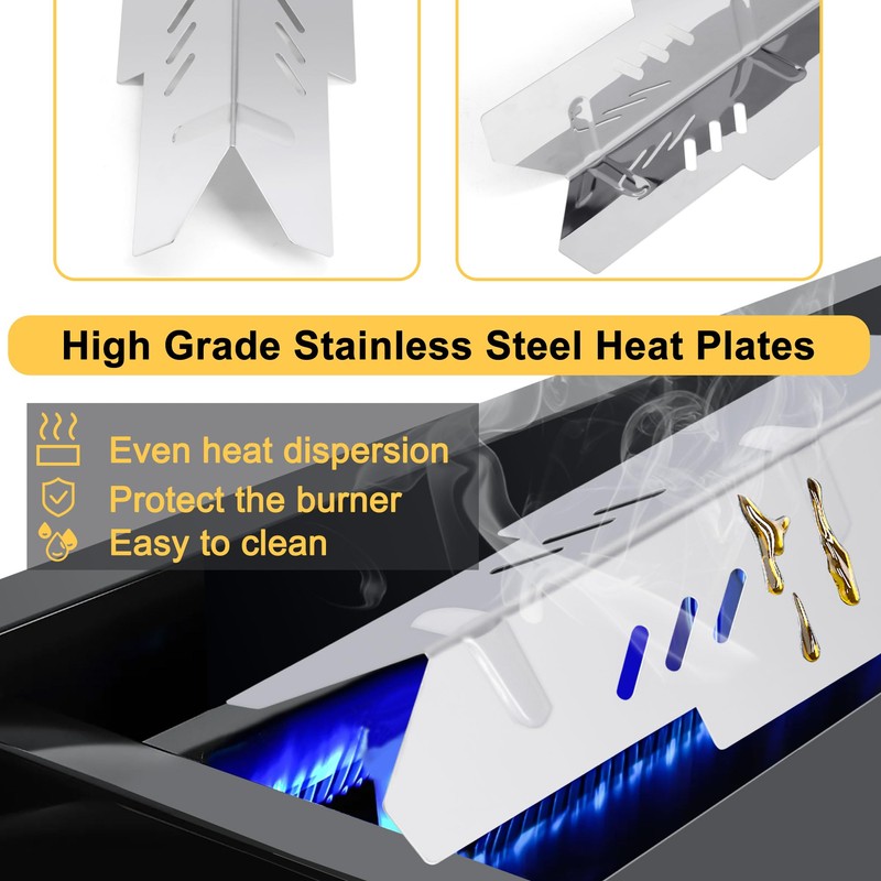 Grill Replacement Parts for Dyna Glo DGF350CSP DGF350CSP-D 2-Burner Gas