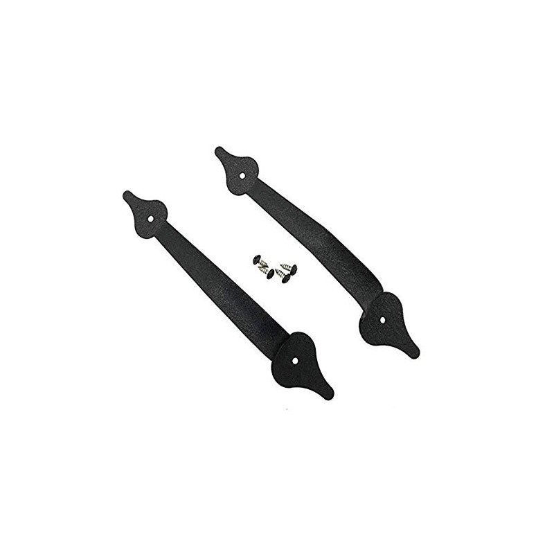 One Pair of Decorative Garage Door Carriage Handles