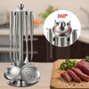 MAXCOOK Cooking Utensils set, 18/8 Stainless Steel Kitchen Utensils set,