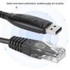 Walkie Talkie 8‑Pin USB Programming Cable for BAOJIE BJ‑218 Write