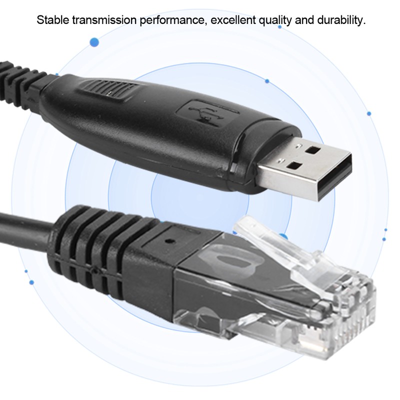 Walkie Talkie 8‑Pin USB Programming Cable for BAOJIE BJ‑218 Write