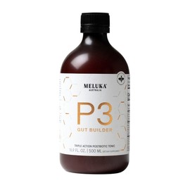 Meluka Australia P3 Gut Builder - Triple Action Postbiotic Tonic 500ml