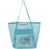 morytrade Mesh Bag Tote Beach Bag Pool Bag Lightweight Storage