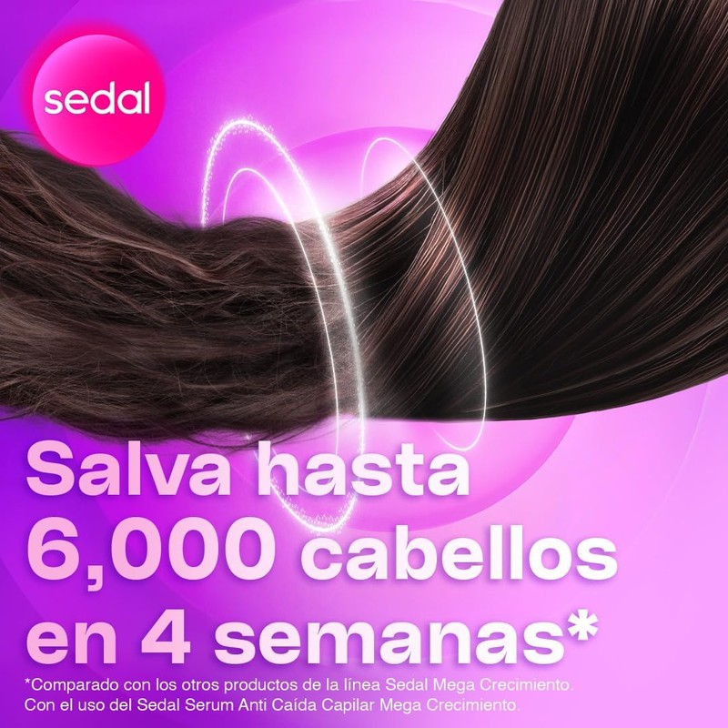 Tónico Capilar Sedal Mega Crecimiento 100ml – Cabello más fuerte