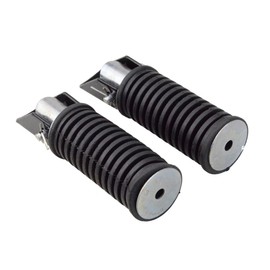 GOOFIT Pair of Black Footpeg for Motorcycle Dirt Bike Go Kart