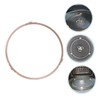 Alipis 2 Piezas Accesorios Microondas Aro Soporte Bandeja Microondas Anillo