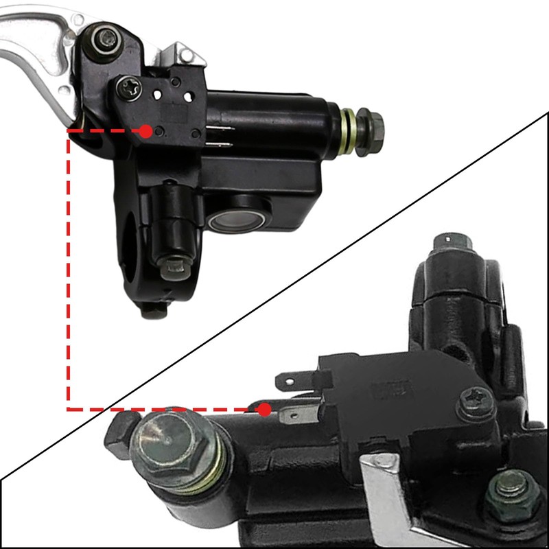 CADUFUELLY Brake Master Cylinder Replacement for Kawasaki Brute Force 650
