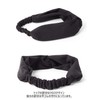 M.H.A.style 21568 Women's Cross Design Hair Band, B. Black