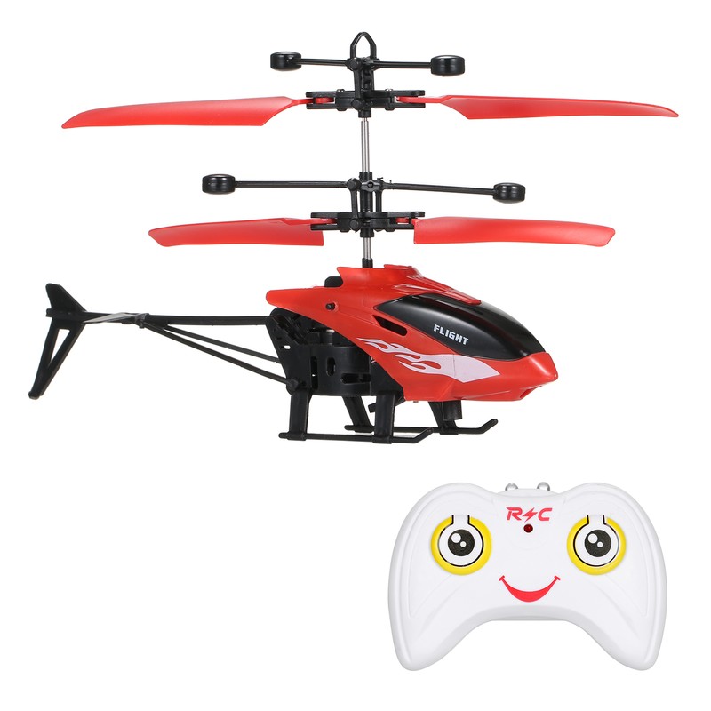 RC Helicopter Mini Infrared Induction Flying Machine with Remote Controller
