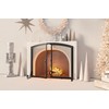 Calidola Fireplace Screen with Doors, 35" W x 28" H,