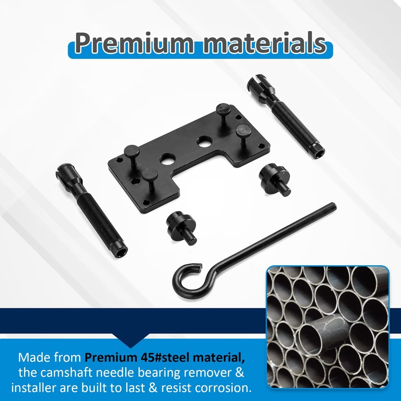 Wsays Inner Cam Bearing Installer and Puller Camshaft Remover Tool