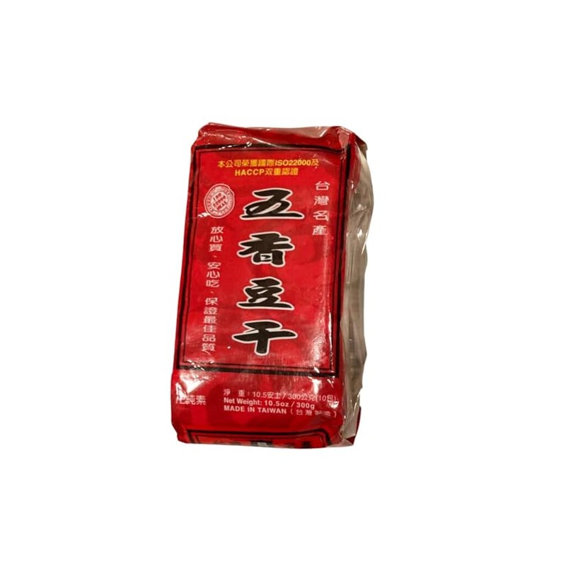 Taiwanese Five- Spices dried bean curd 10.5 oz (300g) (10