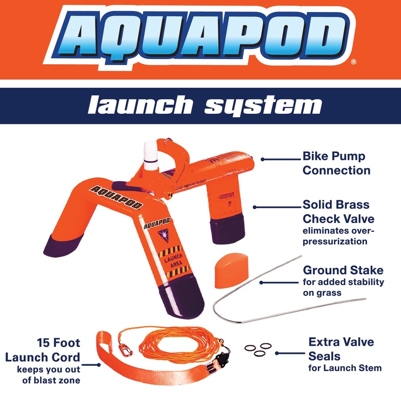 AquaPod The Original Rocket Bottle Launcher Kit - Launches Soda