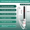 【UPGRADED】H150 Universal Furnace Igniter 120V Silicon Nitride Hot Rod Igniter