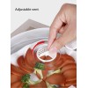 Magnetic Microwave Anti Splatter Cover Plate Guard Lid With Steam
