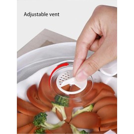 Magnetic Microwave Anti Splatter Cover Plate Guard Lid With Steam Vent