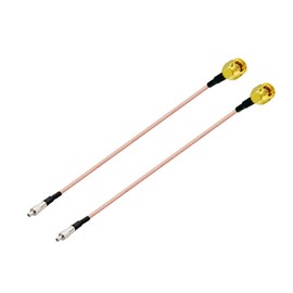 POBADY 2PCS SMA Male to TS9 Female Cable 15CM/6In RG316 50 Ohm 4G LTE Antenna Extension Cable for MiFi Mobile WLAN Router USB Modem WiFi
