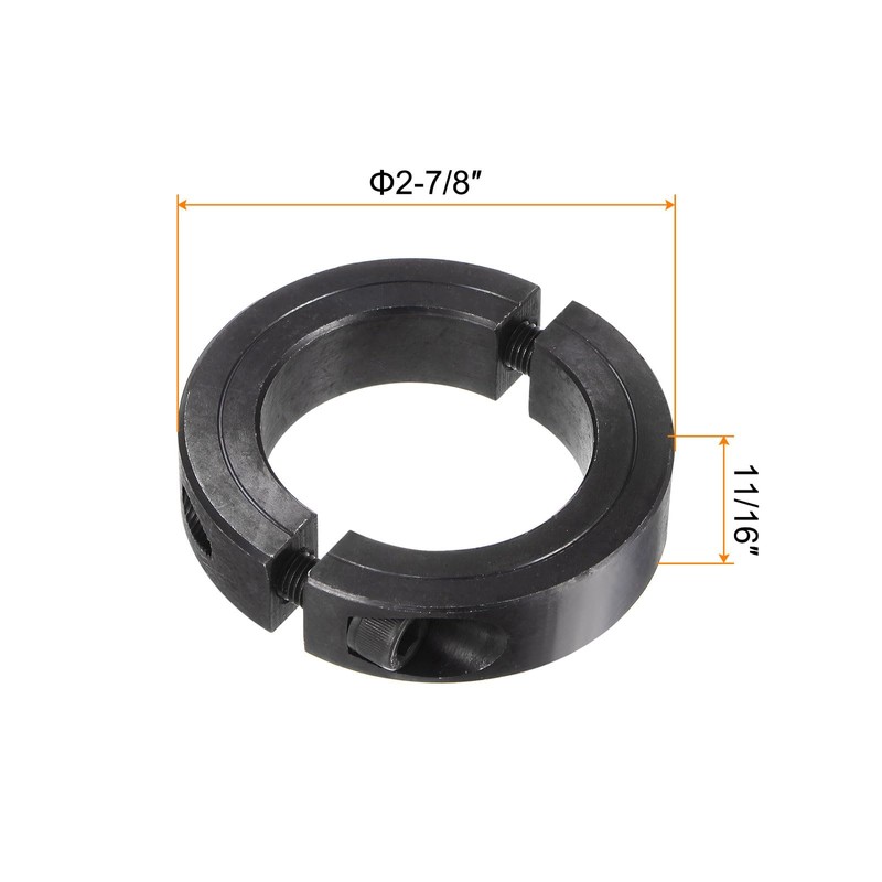 sourcing map Shaft Collar for 1-7/8" Rod 2-7/8" OD 11/16"