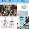 Preciva 992D+ 2-in-1 Soldering & Hot Air Rework Station with