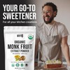 Organic Monk Fruit Extract, 5 oz, Pure Monk Fruit Sweetener