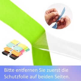 BAIHUALIN Whizz Badminton Tennis Schläger Griffband (4 Stück) – klebrig/schnell trocknend/weiches Gefühl – Squash Overgrip Pickleball Grip, Schwarz