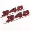 Pair Set 345 Passenger & Driver Side Emblems 3D Badge