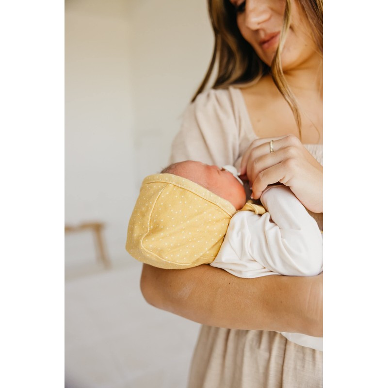 Copper Pearl Baby Bonnets Marigold