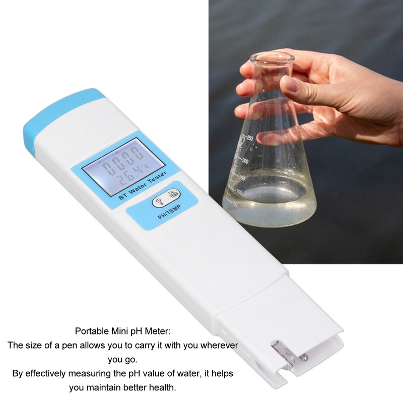 Digital PH Meter High Accuracy LCD Display Portable Water Quality