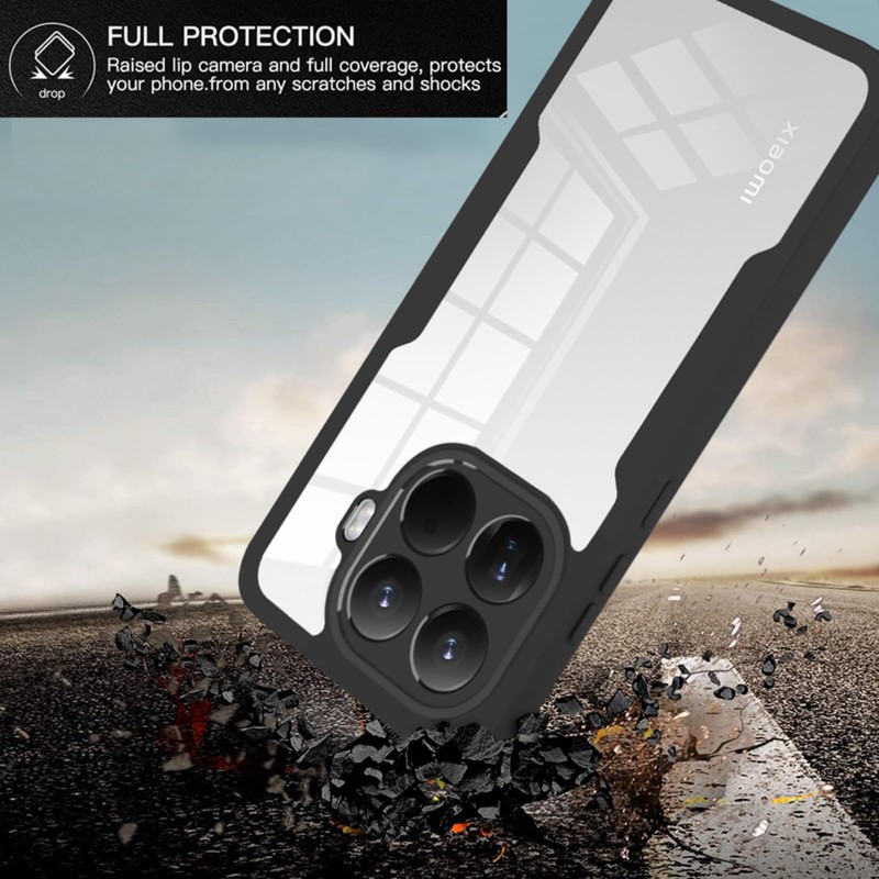 MRRSIWEI for Xiaomi 17 Pro Max Case with Screen Protector.Full